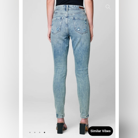 BLANK NYC The Bond Mid Rise Dkinny Size 29 - Picture 3 of 8